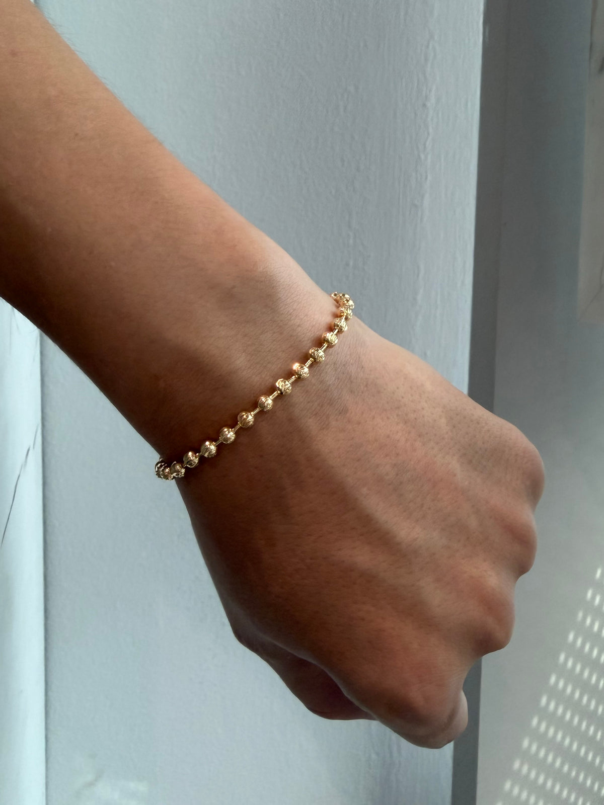 Pulsera Militar Diamantada 5mm