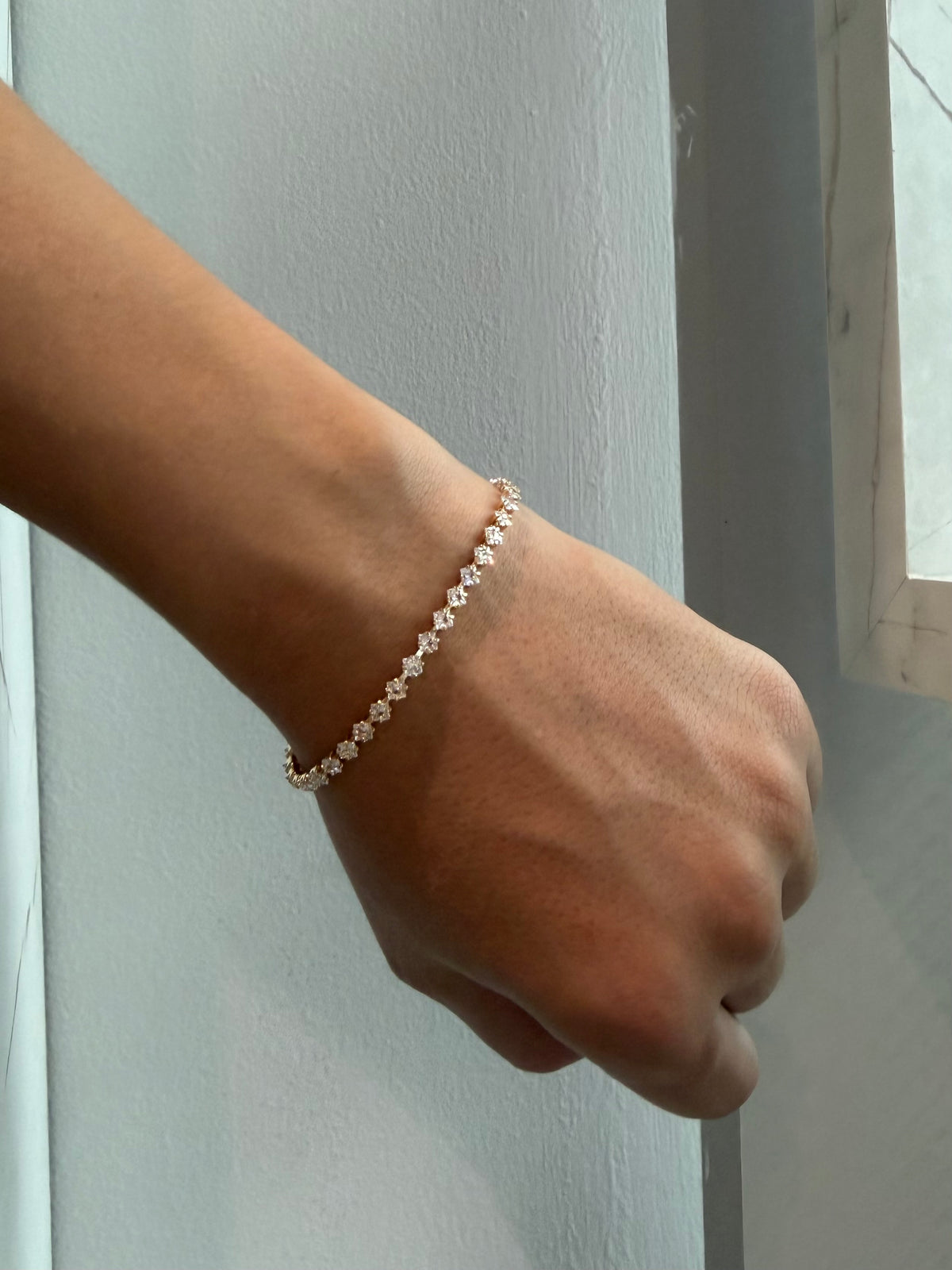 Pulsera Diamantes 3.5mm