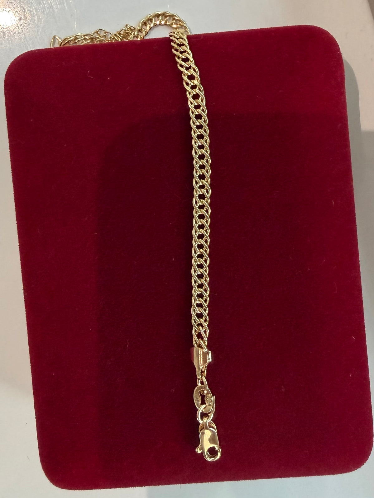 Pulsera Cubana Barbada 4mm