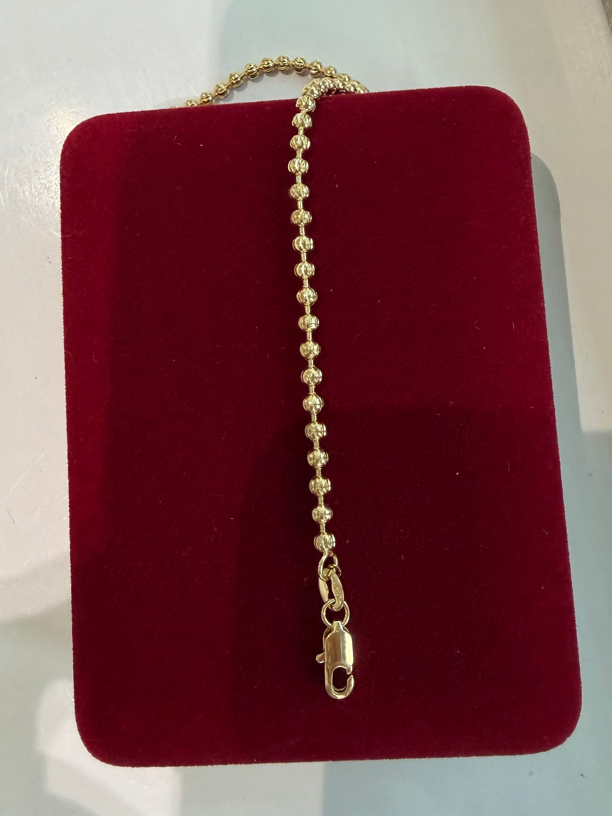 Pulsera Militar Diamantada 4mm