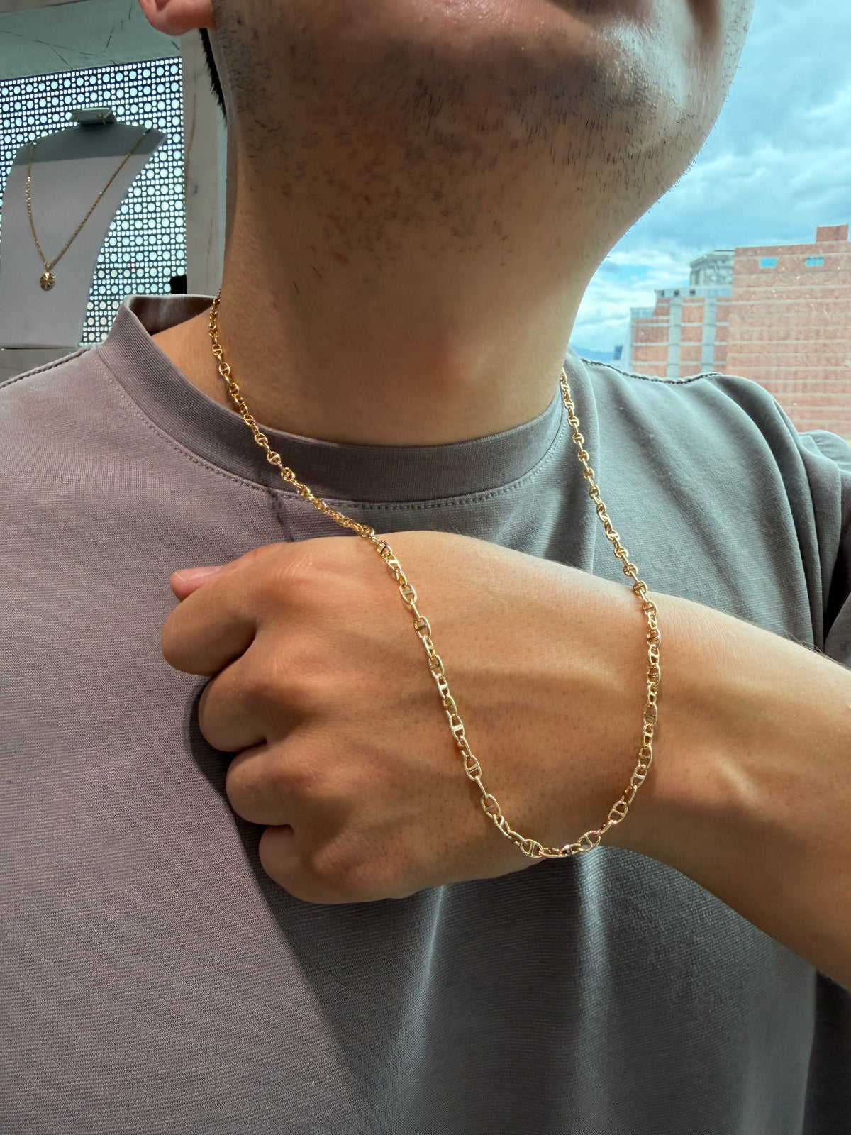 Cadena Gucci Rústica