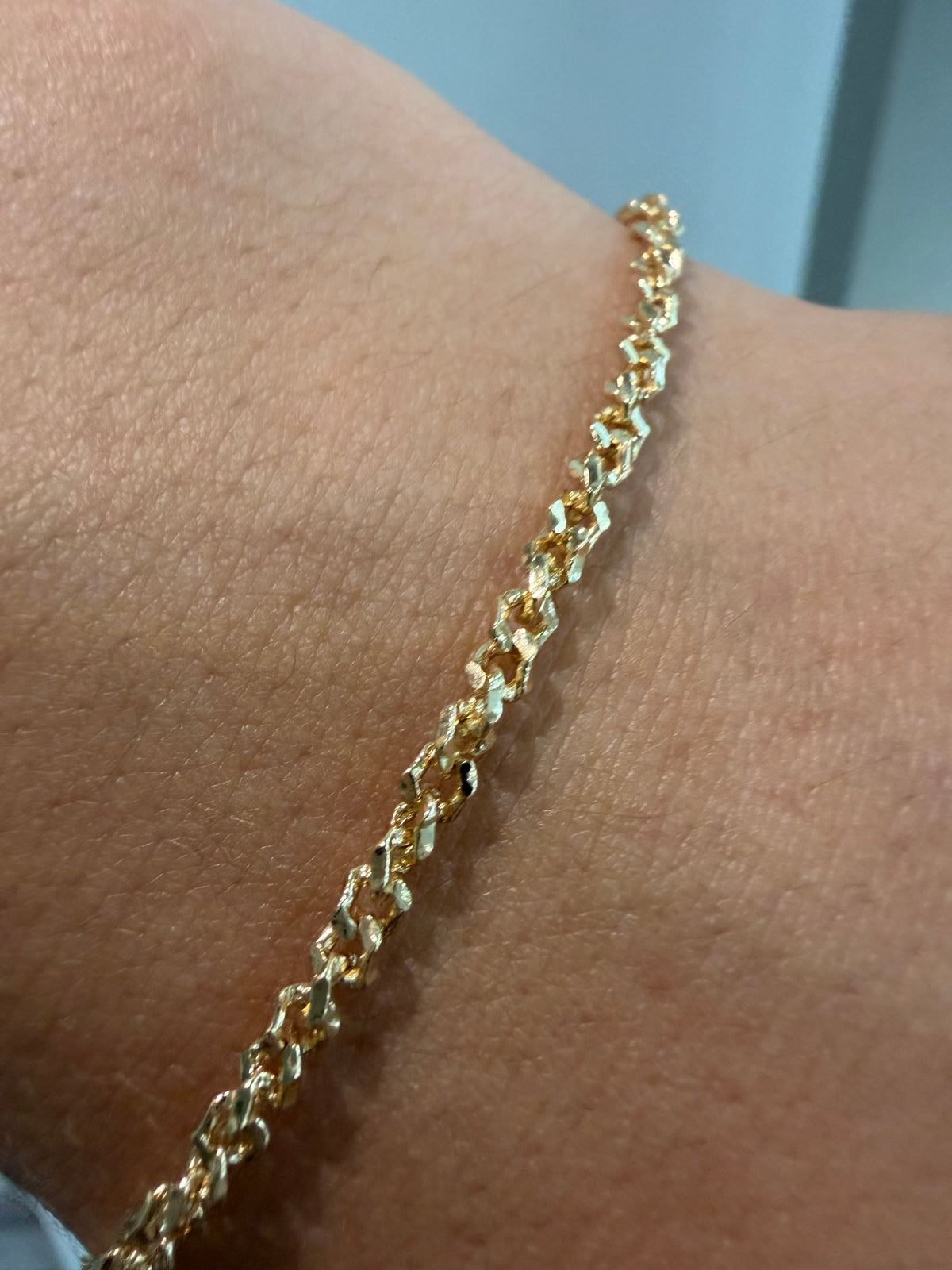 Pulsera Cadeneta 8 diamantados