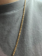 Cadena Escalera Diamantada 3mm x 60cm