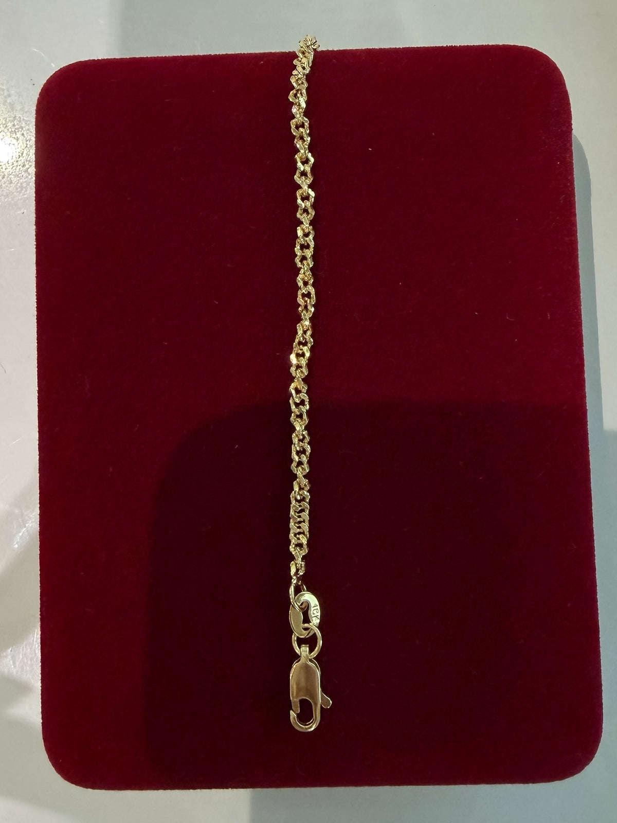 Pulsera Cadeneta 8 diamantados