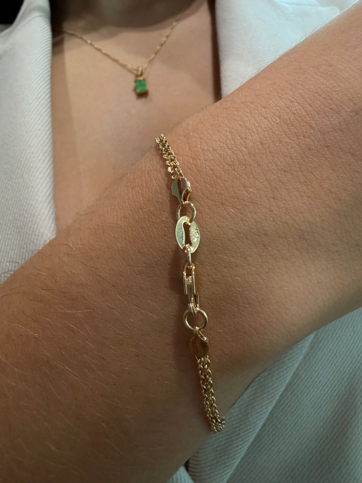Pulsera Chino 2mm x 18cm