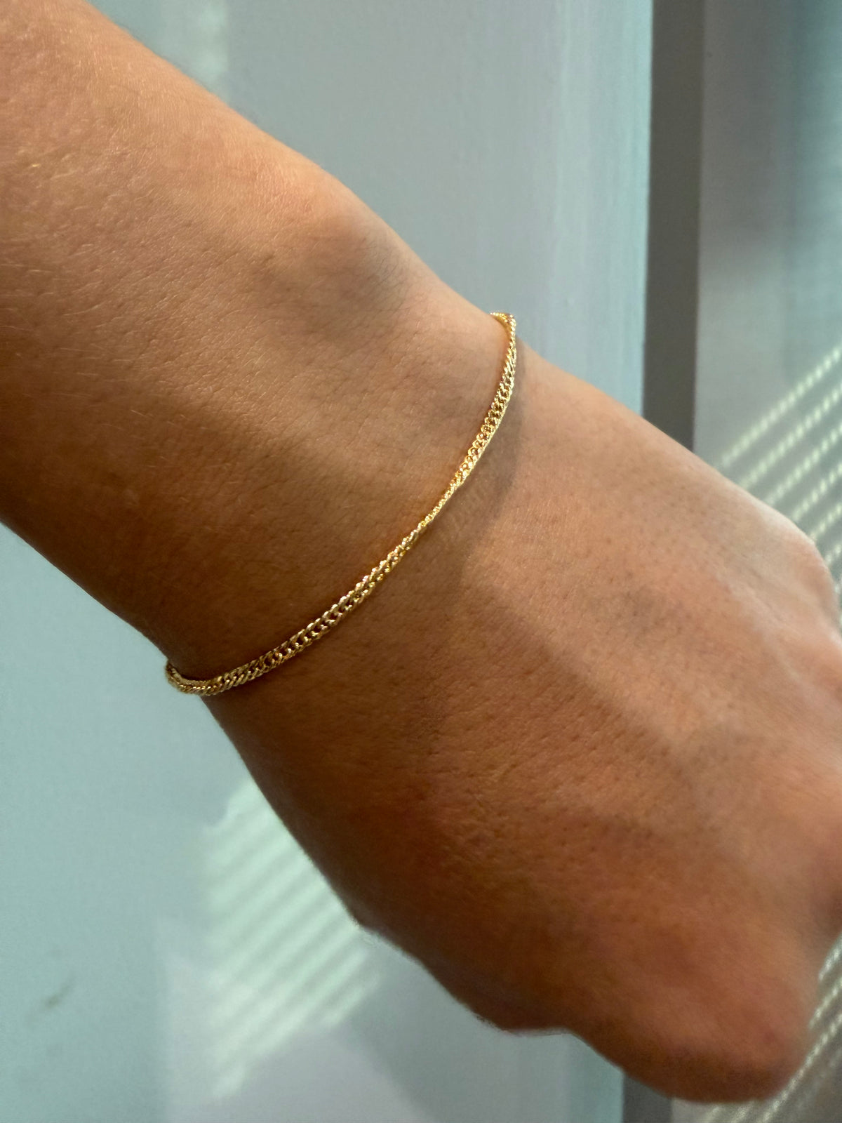 Pulsera Cubana Continua 2.5mm