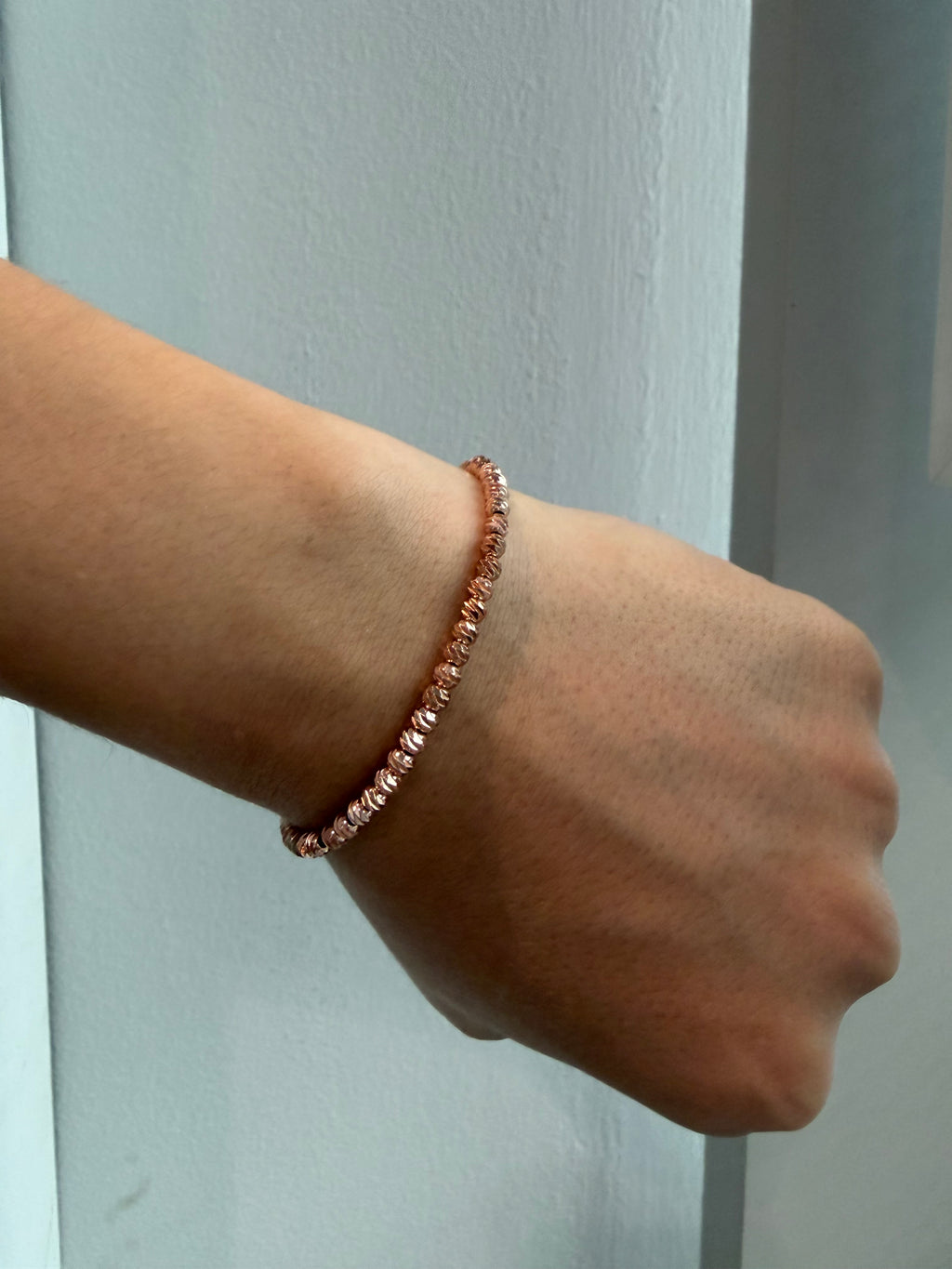 Pulsera Diamantada Rosada
