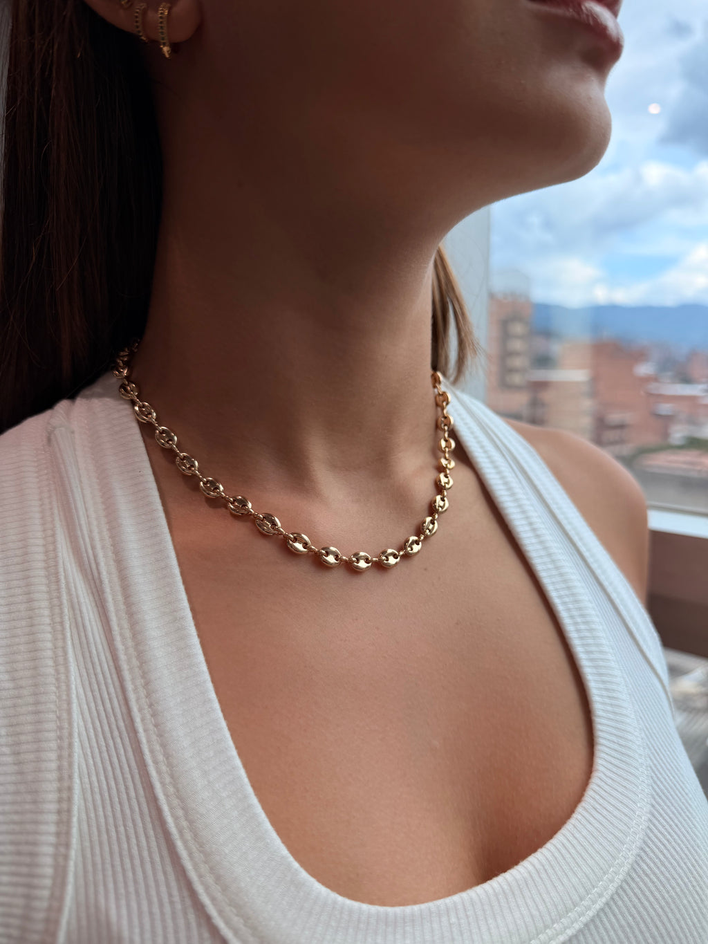 Cadena Gucci Soplada 6mm