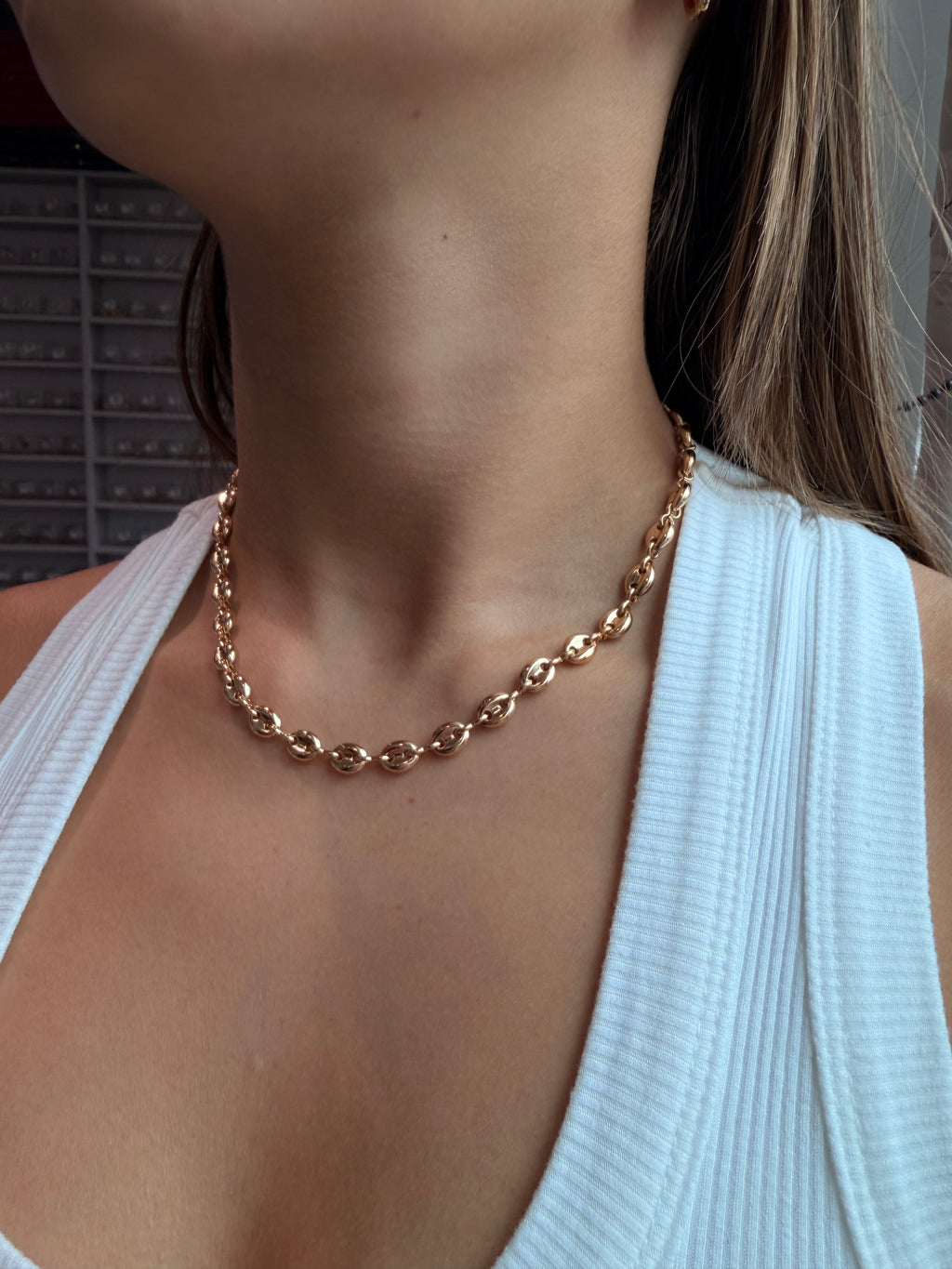 Cadena Gucci Soplada 6mm